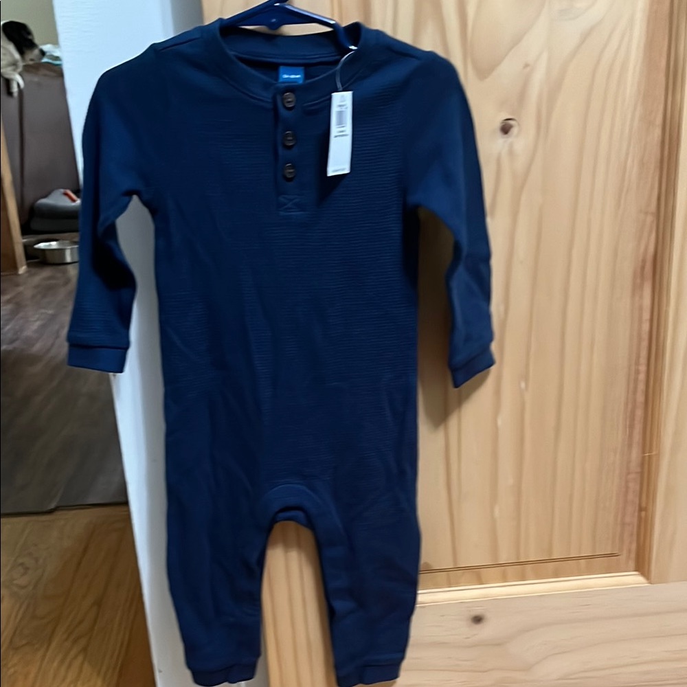 Old Navy Blue Bodysuit One Piece